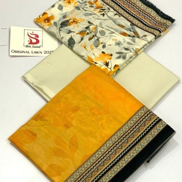 3 Piece Lawn Suit