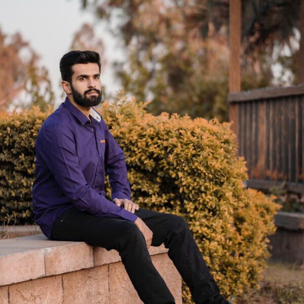 Elegant Men’s Formal Shirts – Perfect for Office & Occasions  dark bluePlain colour